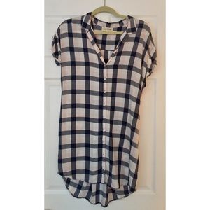 Cloth & Stone Plaid Dress from Anthropologie